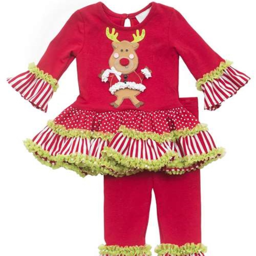 Rare Editions Reindeer Christmas Set